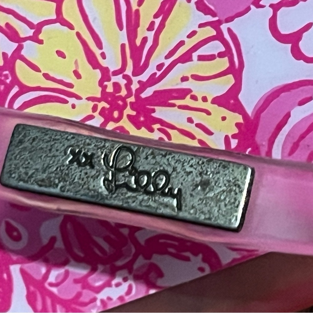Lilly Pulitzer Vibrant Pink Sandals - Picture 2 of 3